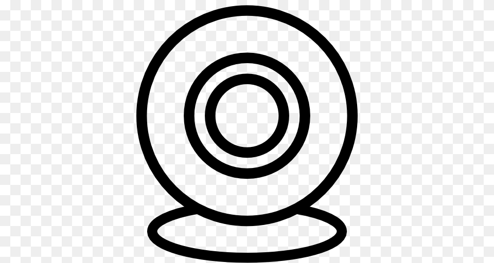 Web Camera Webcam Webcamera Icon, Spiral, Electronics Free Png Download