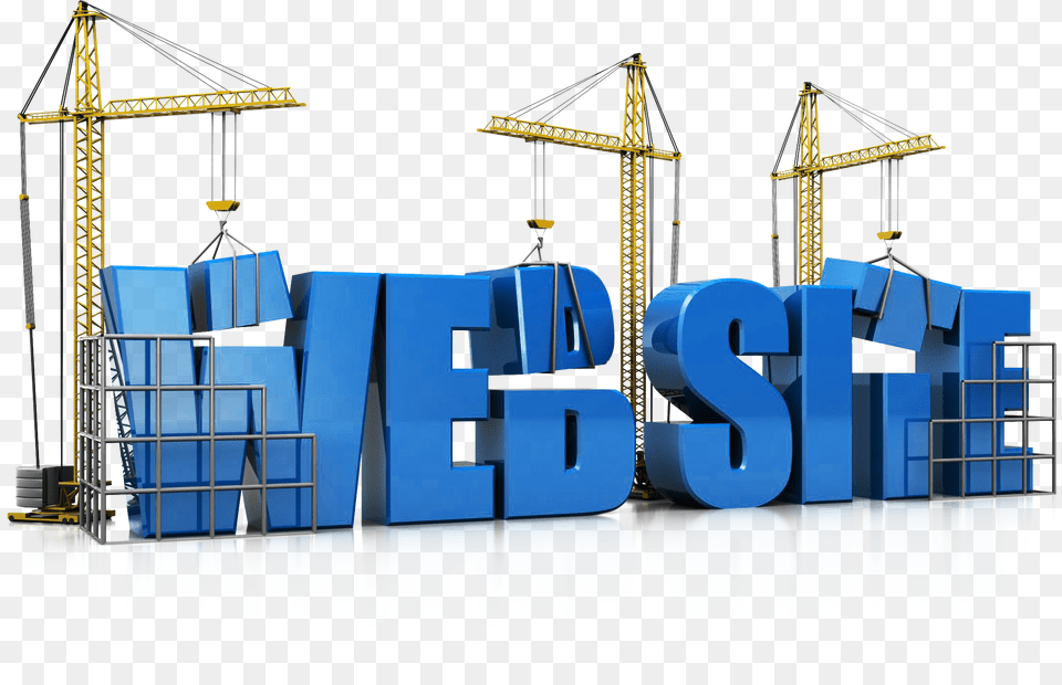 Web Design, Construction, Construction Crane, Bulldozer, Machine Png Image