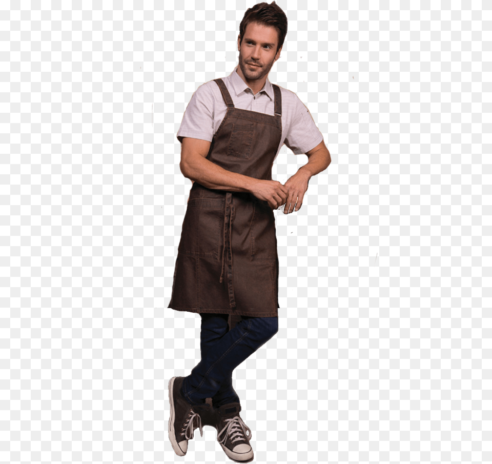 Web Design By Grange Web Man In Apron, Clothing, Footwear, Shoe, Adult Free Png Download