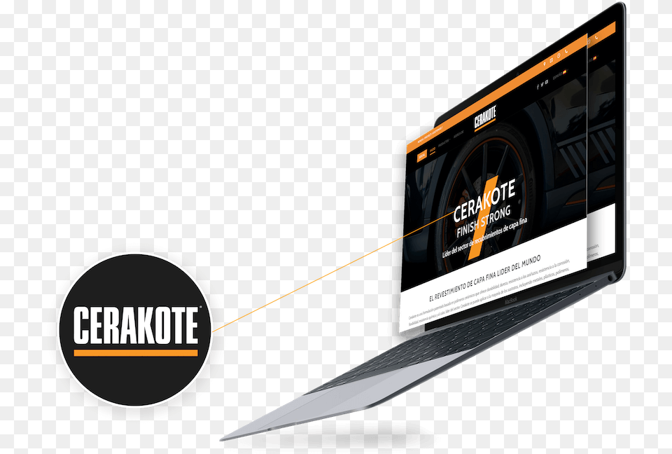 Web Design Cerakote Marbella Online Advertising, Computer, Electronics, Laptop, Pc Free Png Download