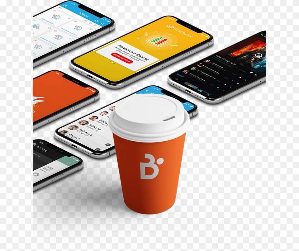 Web Design Company Mobile Phone, Electronics, Mobile Phone, Cup, Disposable Cup Free Png