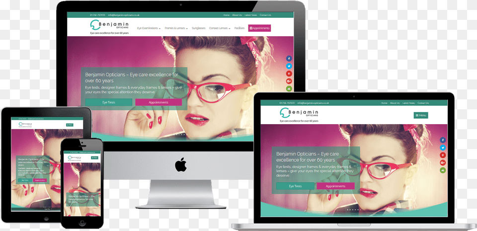 Web Design For Skipton Opticians Web Design, Accessories, Sunglasses, Person, Woman Png