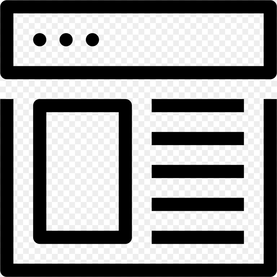 Web Design Icon Web Design, Gray Free Png Download