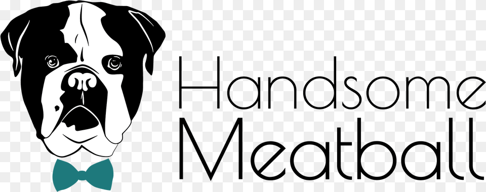 Web Design Marketing Branding Video Handsome Handsome Meatball Logo, Animal, Pet, Mammal, Bulldog Free Png