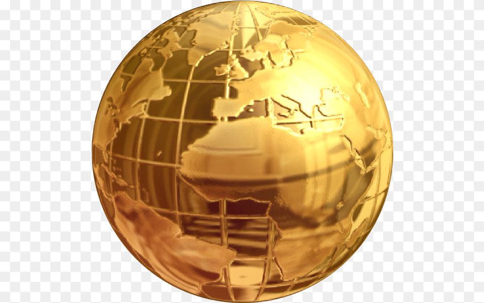 Web Design Marketing Consultant Gold Globe, Astronomy, Outer Space, Planet, Sphere Png