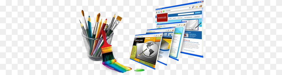 Web Design Transparent Web Design, Advertisement, File, Poster, Brush Free Png Download