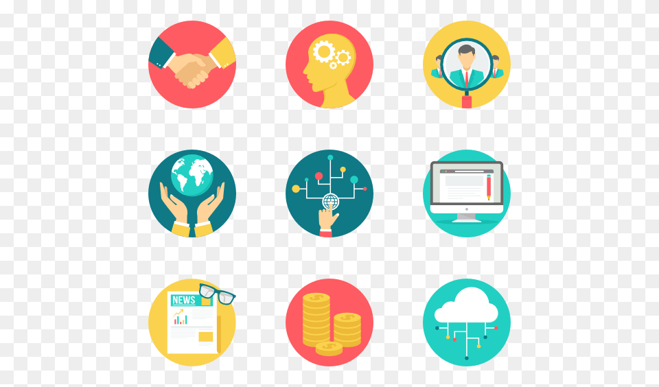 Web Development And Seo Icons, Network, Sphere, Adult, Male Free Transparent Png