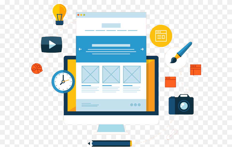 Web Development Website, Computer, Electronics, Pc Free Transparent Png