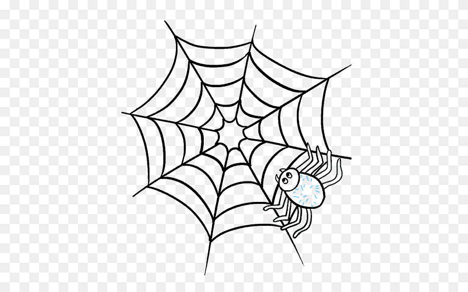 Web Drawing, Spider Web Free Png Download