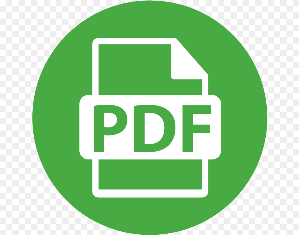 Web Icon Pdf Pdf Icon Green, First Aid, Symbol Png