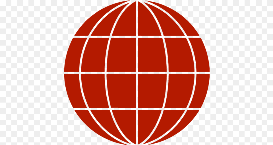 Web Icon Red, Sphere Png