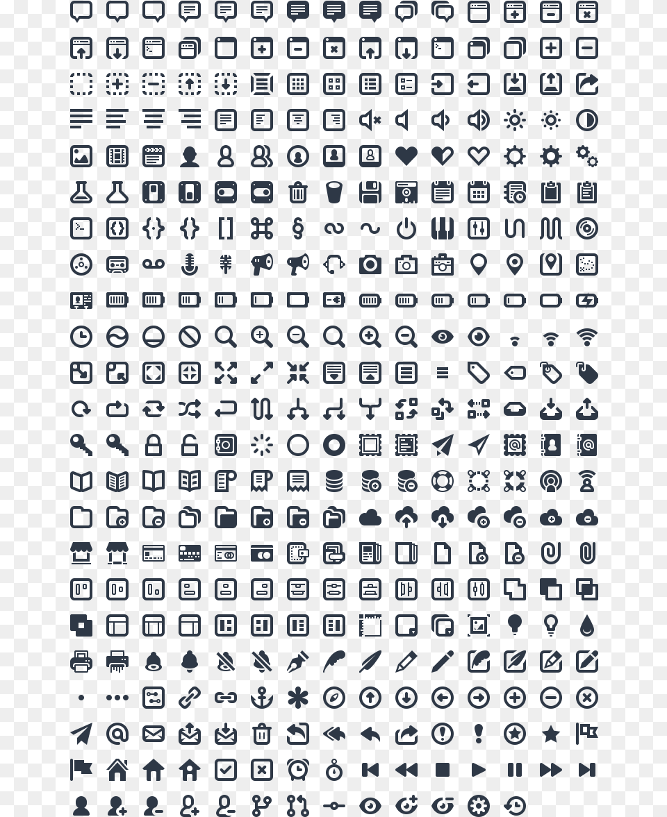 Web Icons 343 Icons For Web User Interface Icon Pack, Pattern, Text Png Image