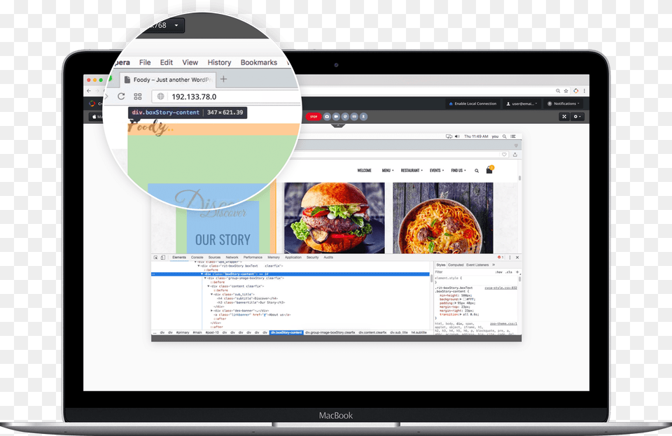 Web Page, Burger, Computer, Electronics, File Png