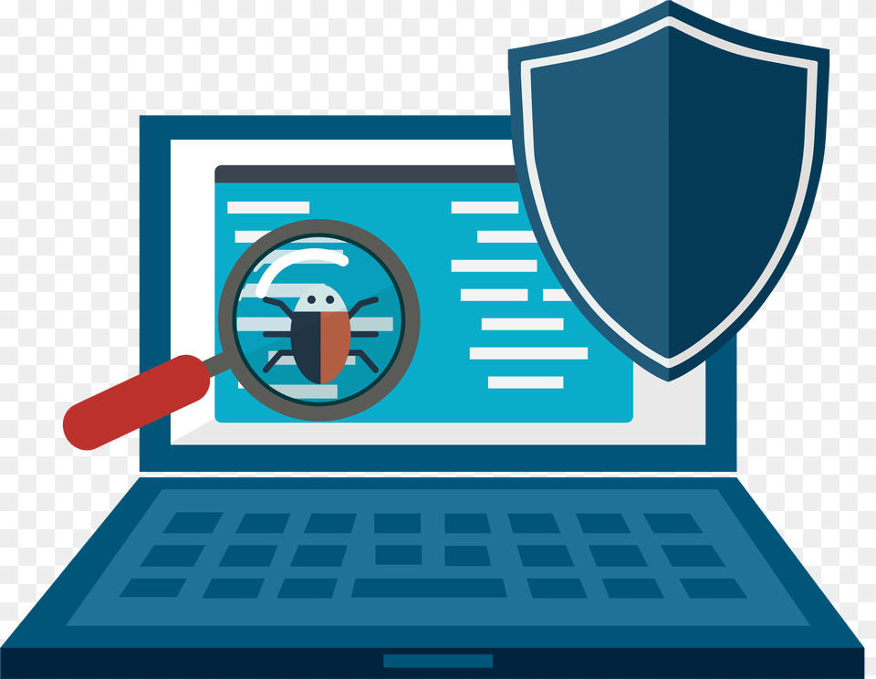Web Security Clipart Laptop Security Computer Virus, Electronics, Pc Free Transparent Png