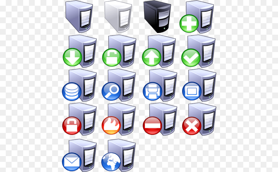 Web Server Icon Small, Computer, Electronics, Hardware, Computer Hardware Free Png Download