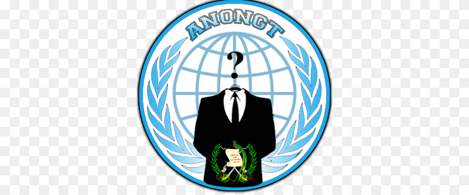 Web Site Facebook Coman0nymousgt Twitter An0nymous Anonymous Logo, Emblem, Symbol, Male, Person Free Transparent Png