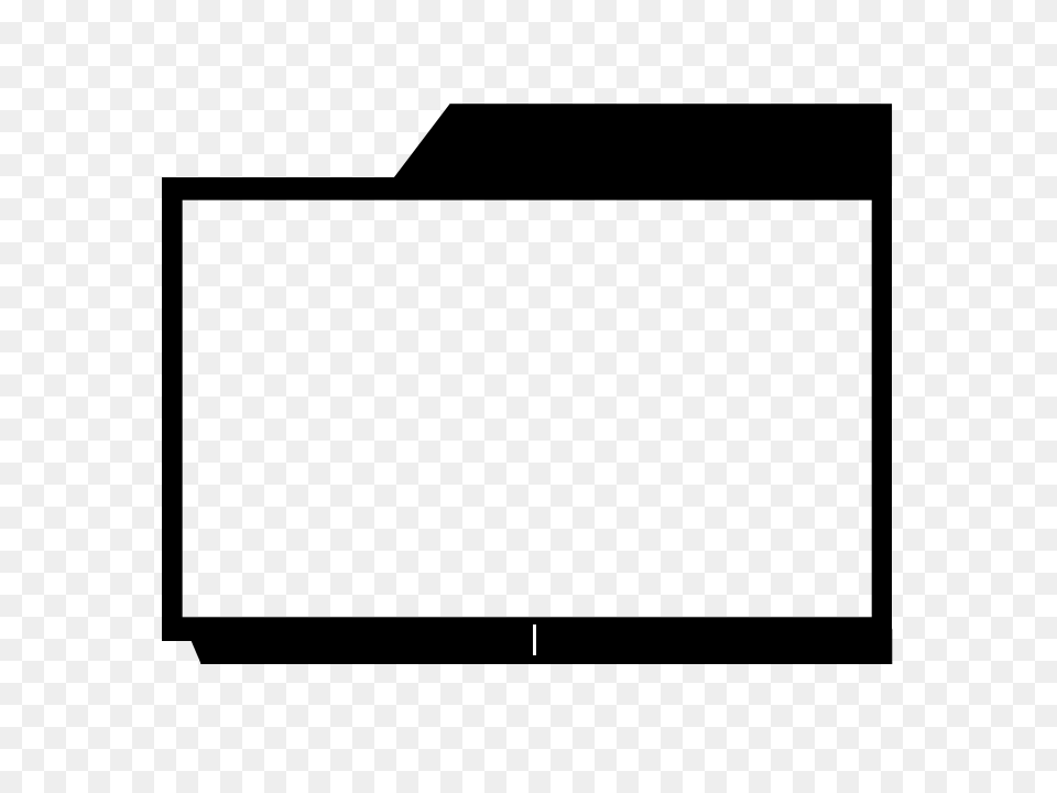 Webcam Border Image, Blackboard, Silhouette, Electronics, Screen Free Transparent Png