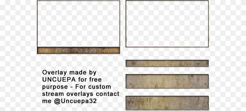 Webcam Borders And 3 Bumpers For Use Wood, Art, Collage, Home Decor, Plywood Free Png