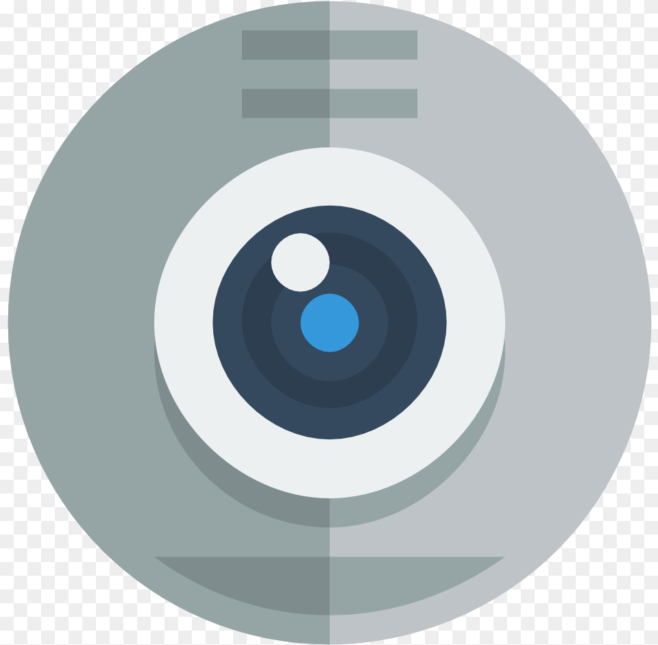 Webcam Icon Webcam Icon, Disk, Electronics Free Png Download