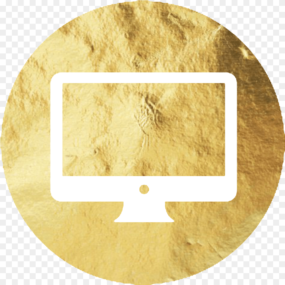 Webinar Icon Circle, Gold, Musical Instrument Png