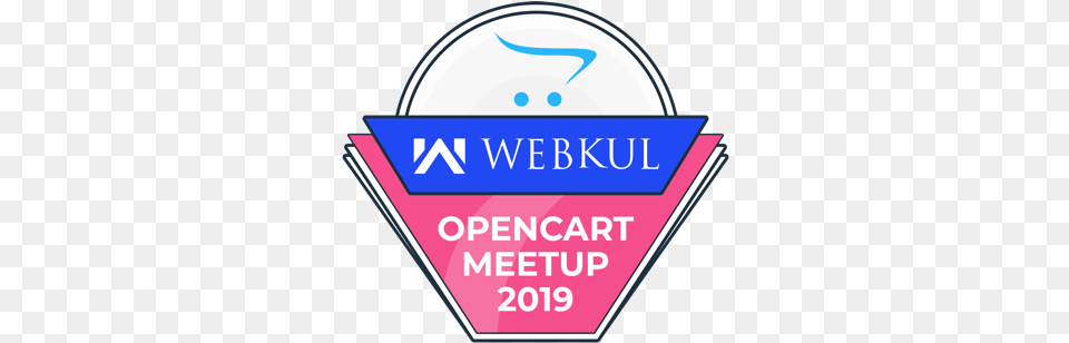 Webkul Opencart Meetup 2019 Vertical, Disk, Symbol, Badge, Logo Free Png Download