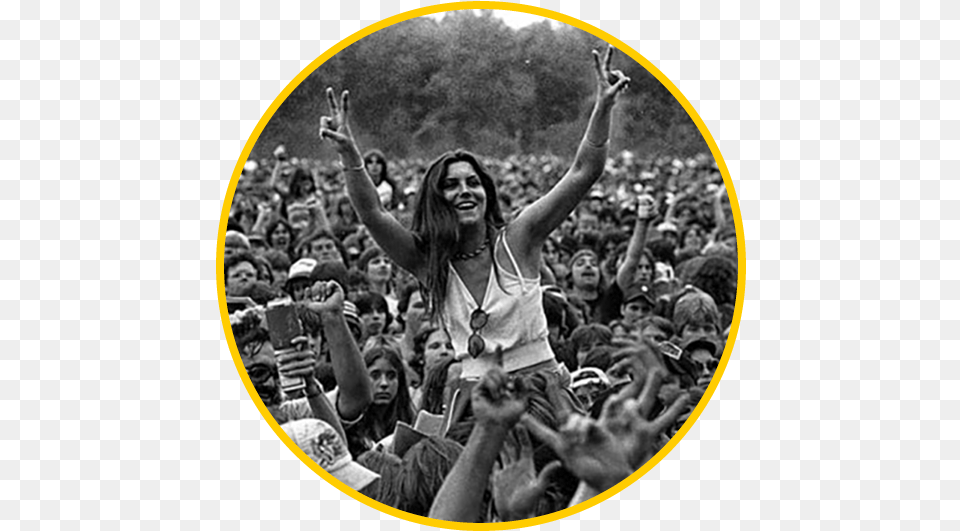 Website 3 Punten3 Woodstock, Person, Concert, Crowd, Adult Png Image