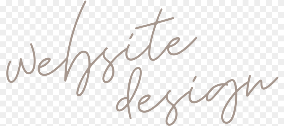 Website Design Calligraphy, Handwriting, Text Free Png