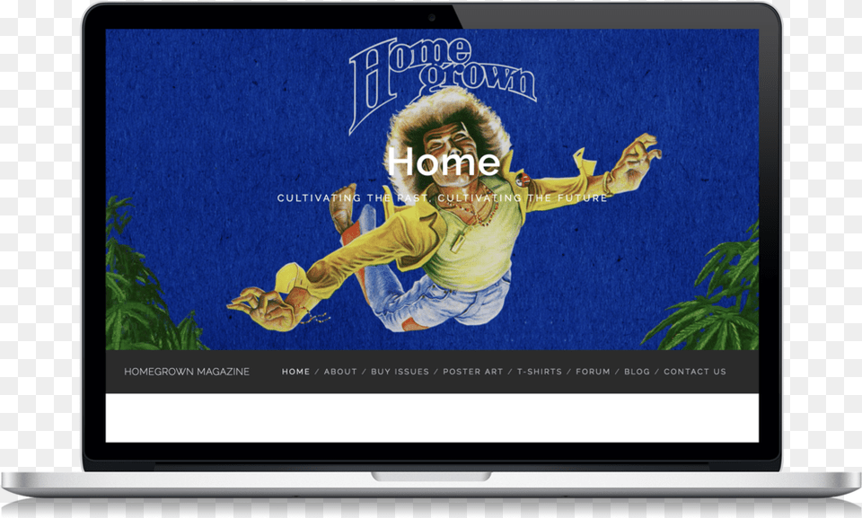 Website Design Digital Magazines Dowloads Homegrown Homegrown Magazine, Electronics, Screen, Computer Hardware, Hardware Free Png Download