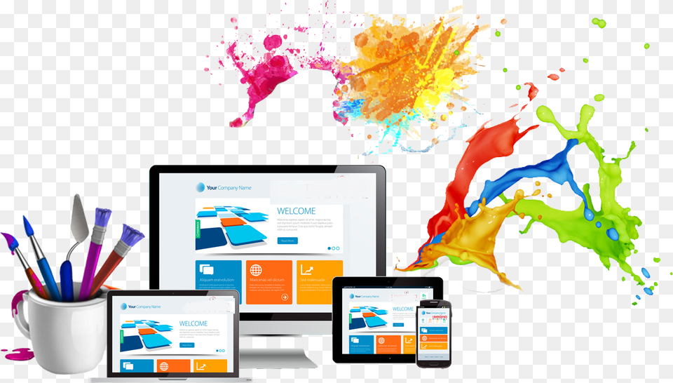 Website Design In Bangalore, Laptop, Computer, Computer Hardware, Pc Png Image
