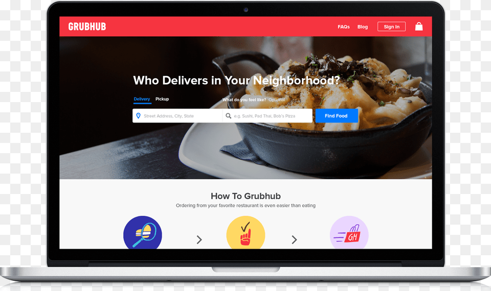 Website Grubhub, Electronics, Screen, Computer Hardware, Hardware Png