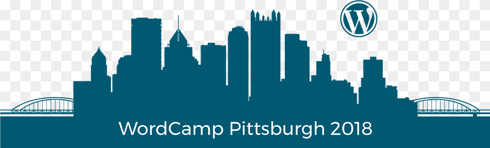 Website Header Pittsburgh City Skyline Silhouette, Graphics, Art, Turquoise, Logo Free Transparent Png