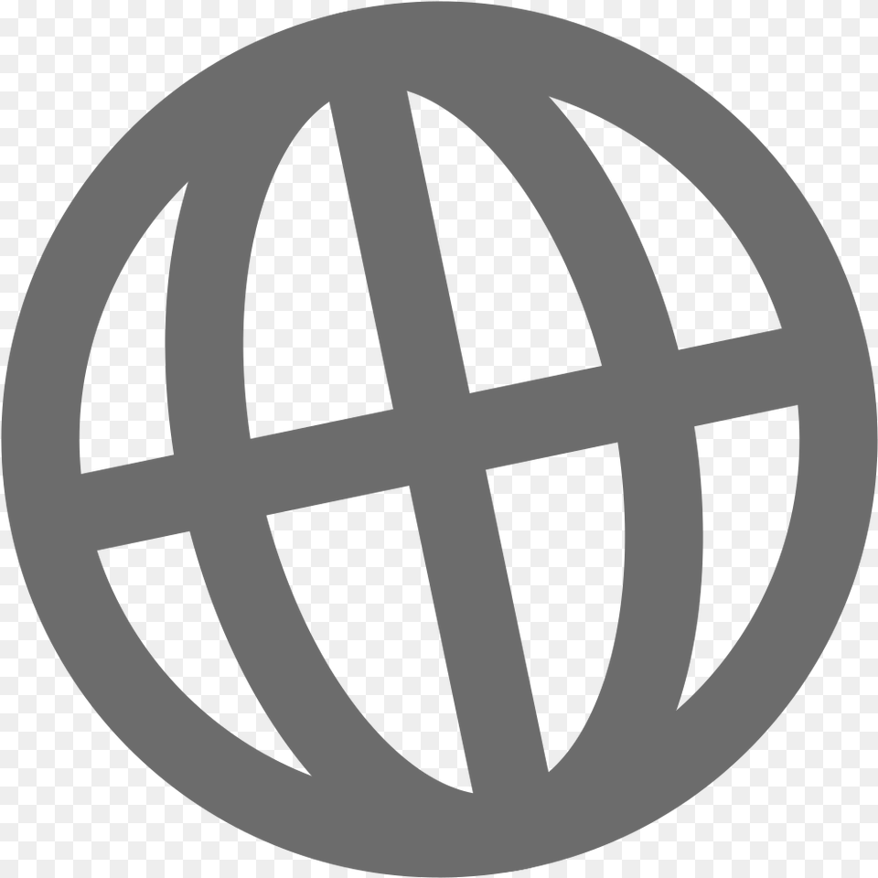 Website Icon Grey, Sphere, Logo Png
