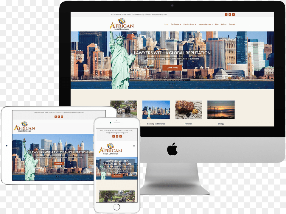 Website Mockup Web Design, City, Electronics, Computer, Person Png Image