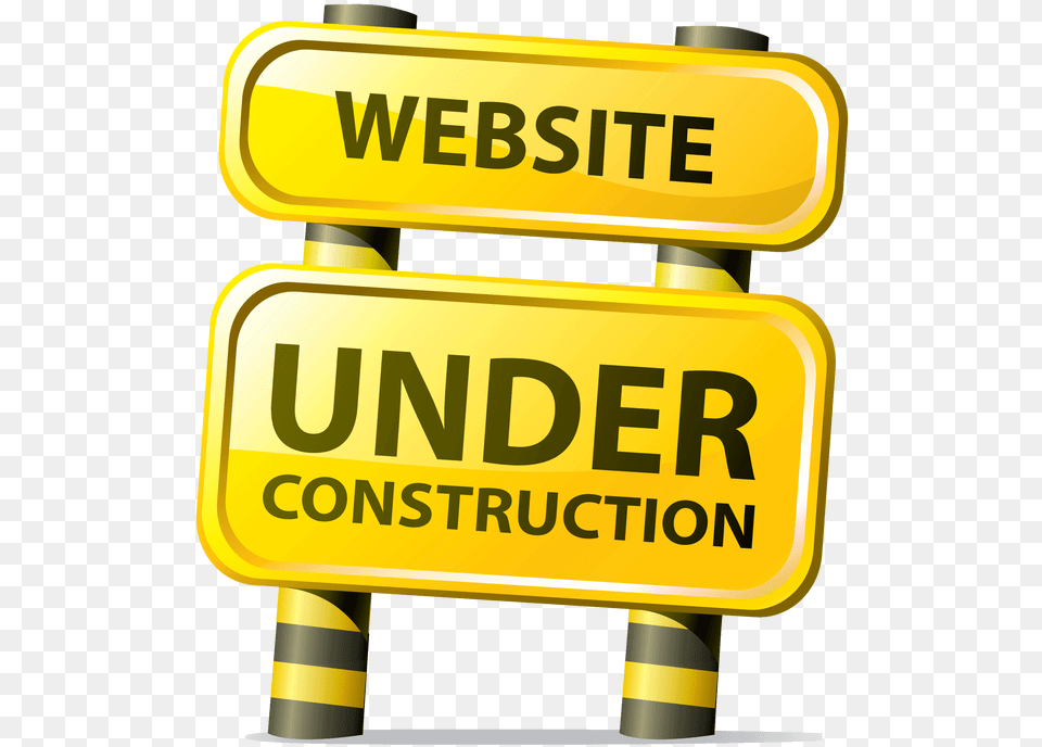 Website Under Construction, Sign, Symbol, Road Sign Free Transparent Png