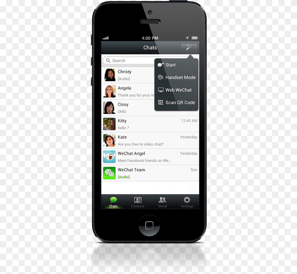 Wechat Screen Friends Aplikasi Wechat Itu Apa, Electronics, Mobile Phone, Phone, Person Free Transparent Png