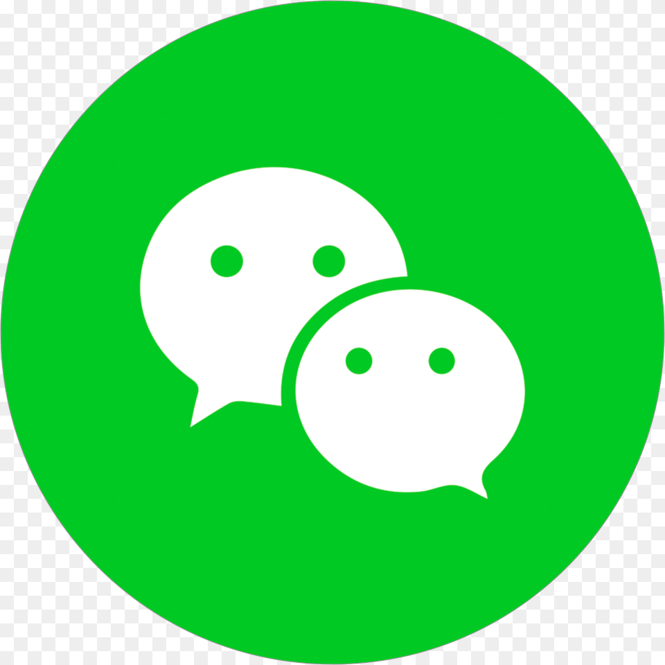 Wechat Share Button How To Add To Your Website, Green, Disk Free Png