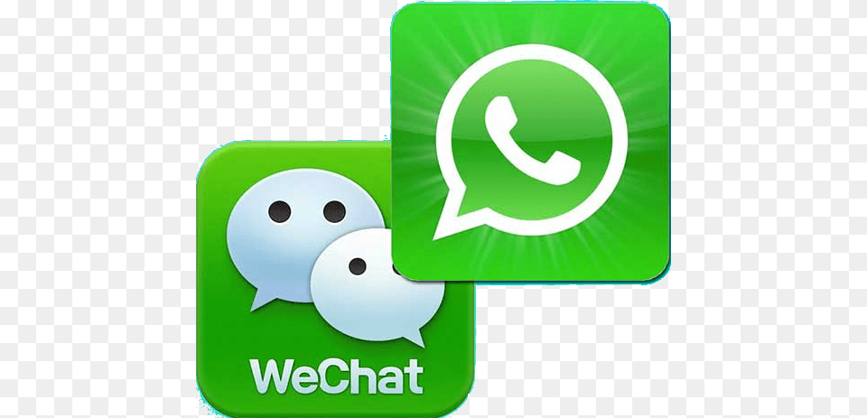 Wechat Whatsapp Logo Wechat And Whatsapp Logo Free Transparent Png