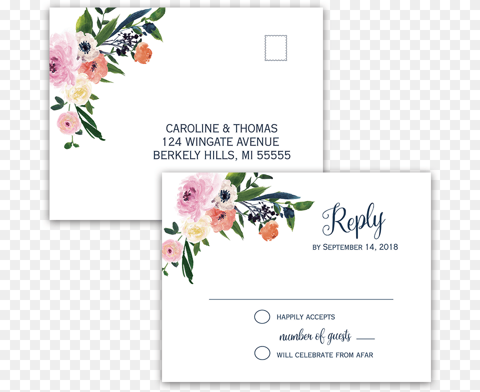 Wedding, Text, Envelope, Mail, Flower Free Png Download