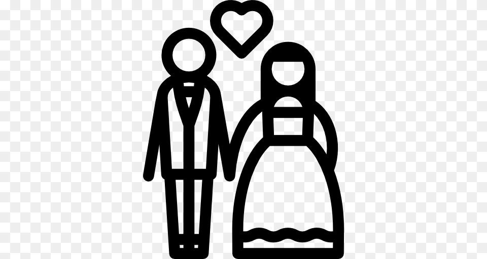 Wedding And Love Icon, Stencil Png Image