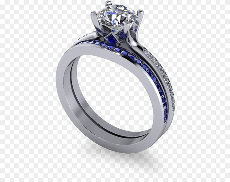 Wedding Band Match Sapphire Engagement Ring, Accessories, Gemstone, Jewelry, Silver Free Png