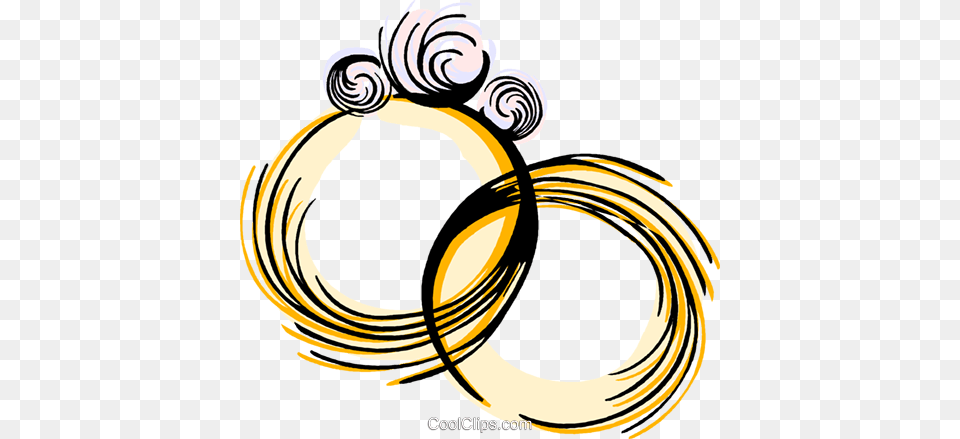Wedding Bands Royalty Vector Clip Art Illustration, Accessories, Jewelry, Earring, Adult Png Image