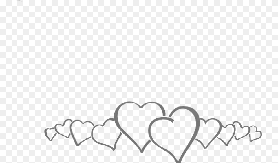 Wedding Banner Images Background Clipart Heart Wedding Borders, Silhouette Free Transparent Png