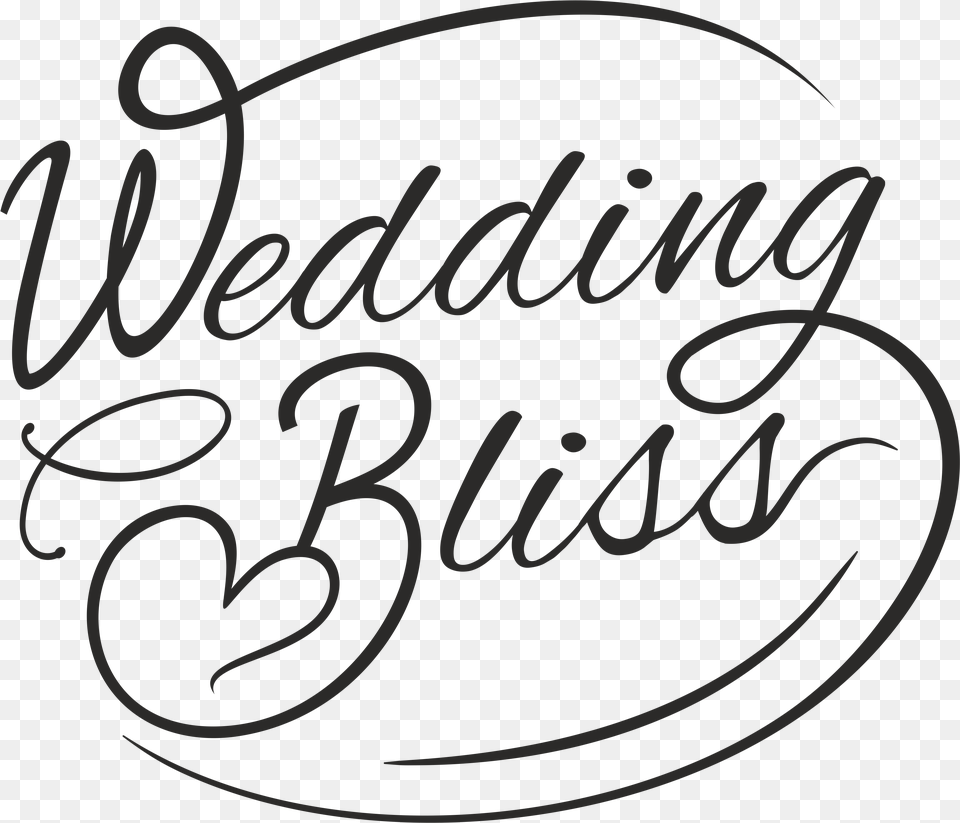 Wedding Bliss, Text, Calligraphy, Handwriting, Blackboard Free Transparent Png
