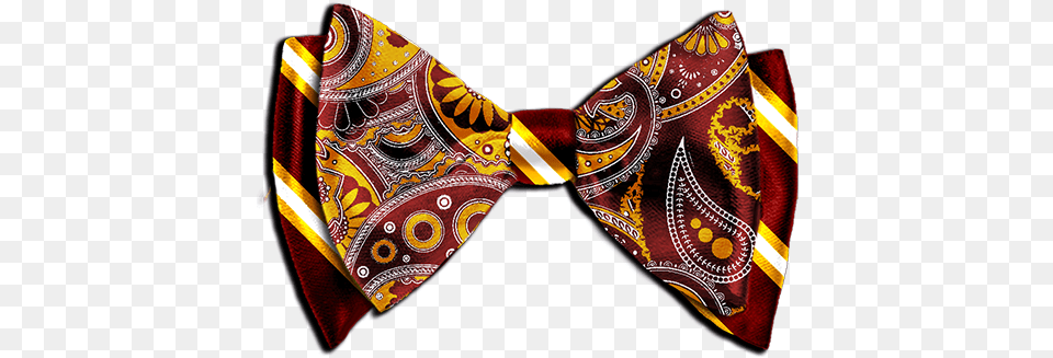 Wedding Bow Tie Custom Bow Ties Men Custom Designed Maroon And Yellow Wedding, Accessories, Formal Wear, Bow Tie, Pattern Free Png Download