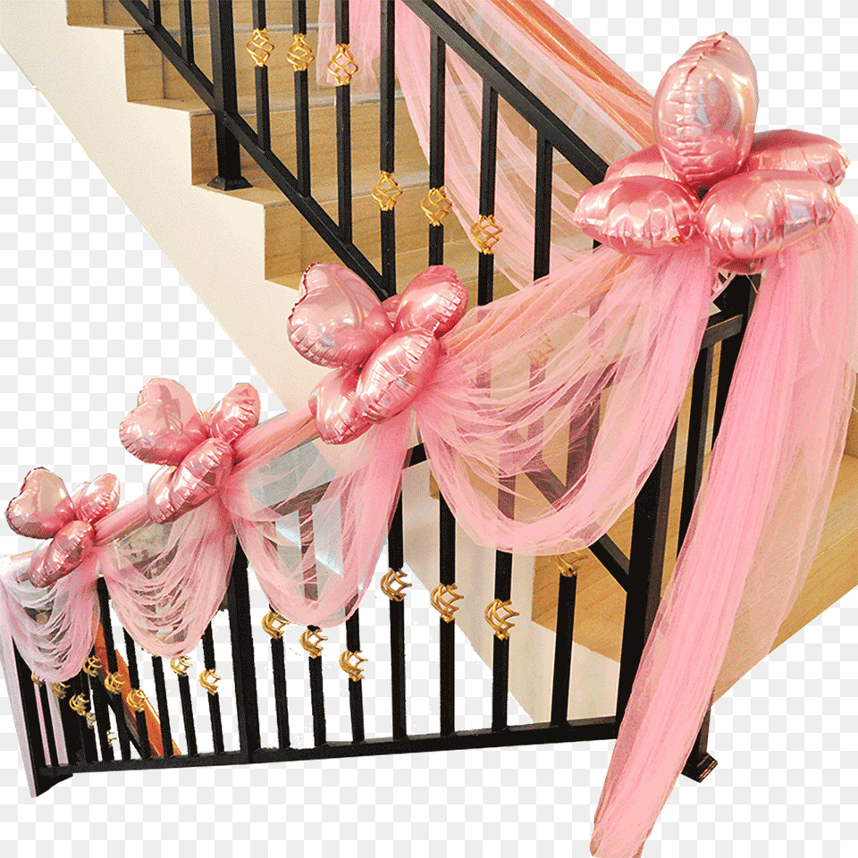 Wedding Bridal Room Tabel Decoration, Architecture, Housing, House, Handrail Png Image