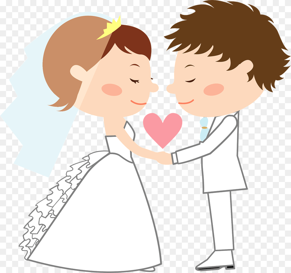 Wedding Bride And Groom Clipart, Adult, Person, Female, Woman Free Transparent Png