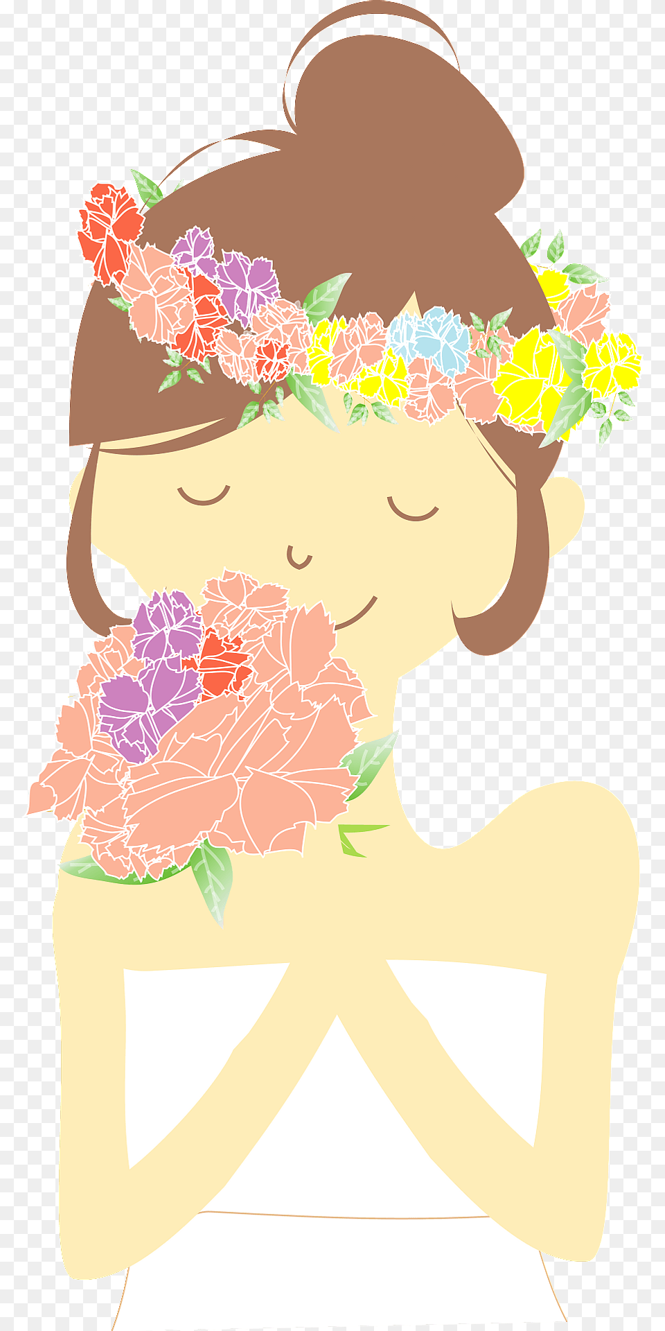 Wedding Bride Clipart, Art, Graphics, Person, Floral Design Free Png Download