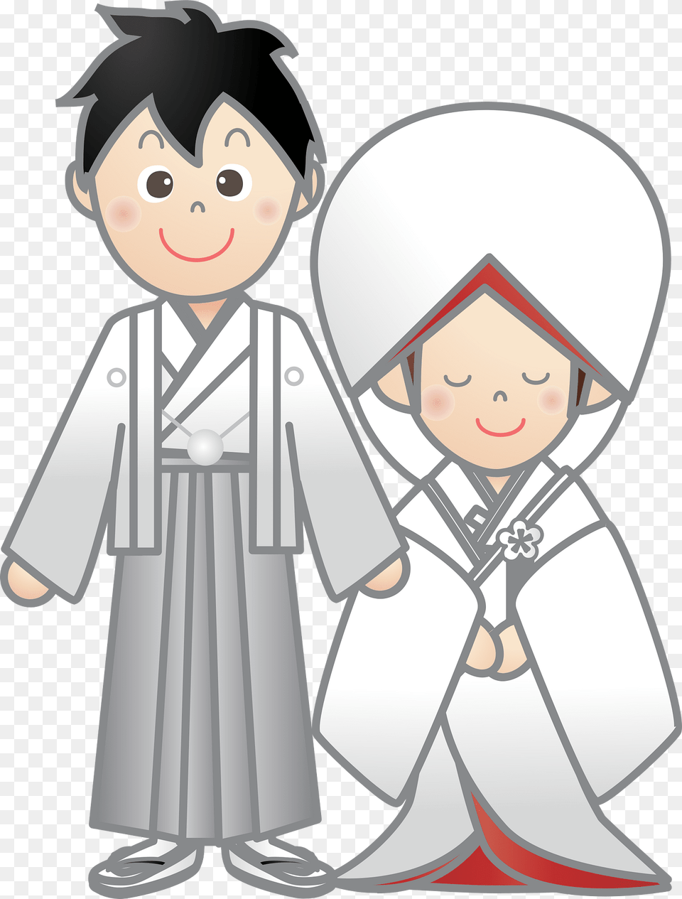 Wedding Bride Groom Clipart, Clothing, Dress, Fashion, Person Png