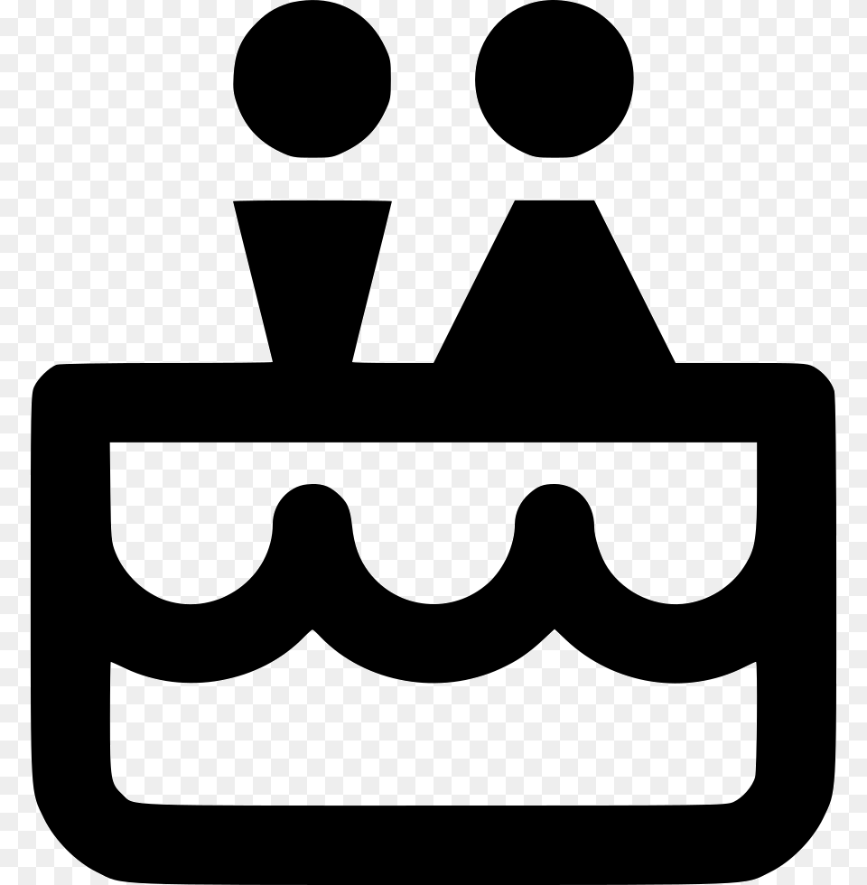 Wedding Cake, Stencil, Head, Person, Face Free Png
