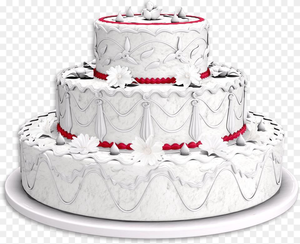 Wedding Cake, Dessert, Food, Cream, Icing Free Png Download